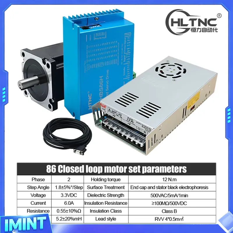 HLTNC Nema 34 Closed-Loop-Schr – Hybrid Servo Driver Nema 34 8.5Nm Bewertung und Preis