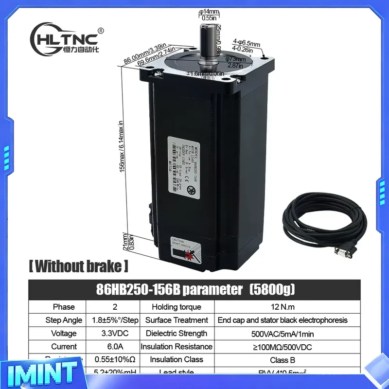 HLTNC Nema 34 Closed-Loop-Schr – Hybrid Servo Driver Nema 34 8.5Nm Bewertung und Preis
